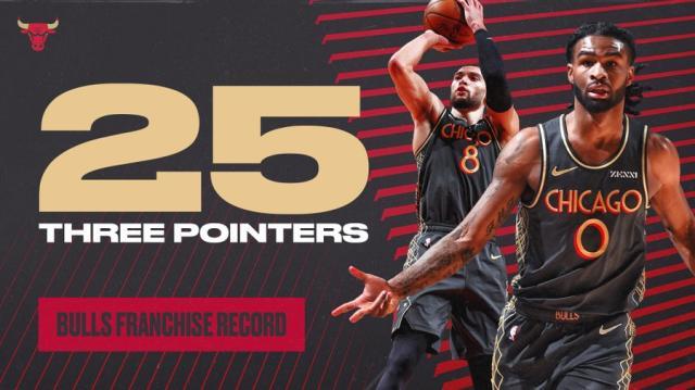 开云体育入口-公牛也有水花兄弟！拉文怀特同场投进8+三分创历史